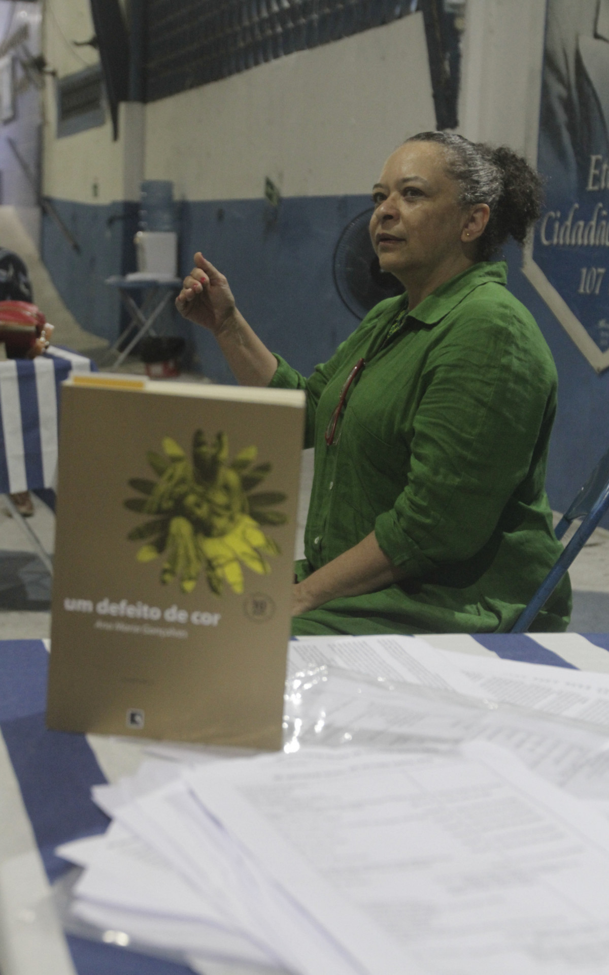 Ana Maria Gon&ccedil;alves, autora do livro 'Um Defeito de Cor' - Marcos Porto/Ag&ecirc;ncia O Dia