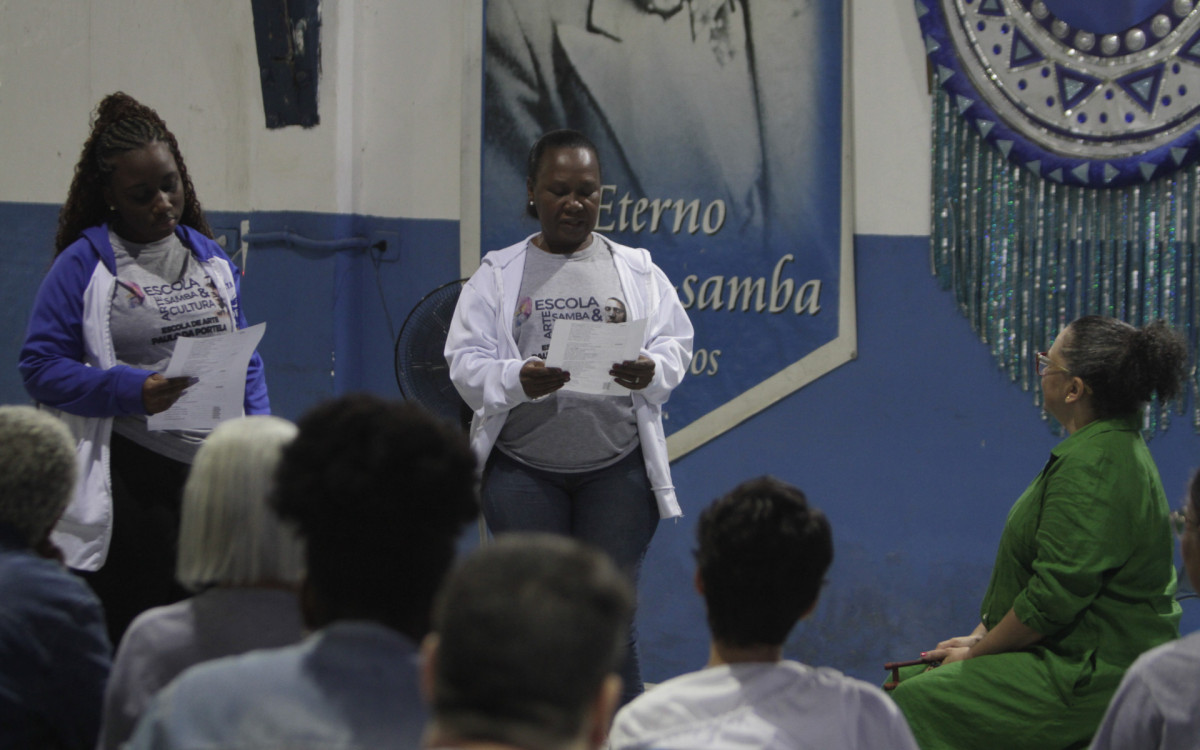 Livro 'Um Defeito de Cor' &eacute; tema de oficina da Portela - Marcos Porto/Ag&ecirc;ncia O Dia