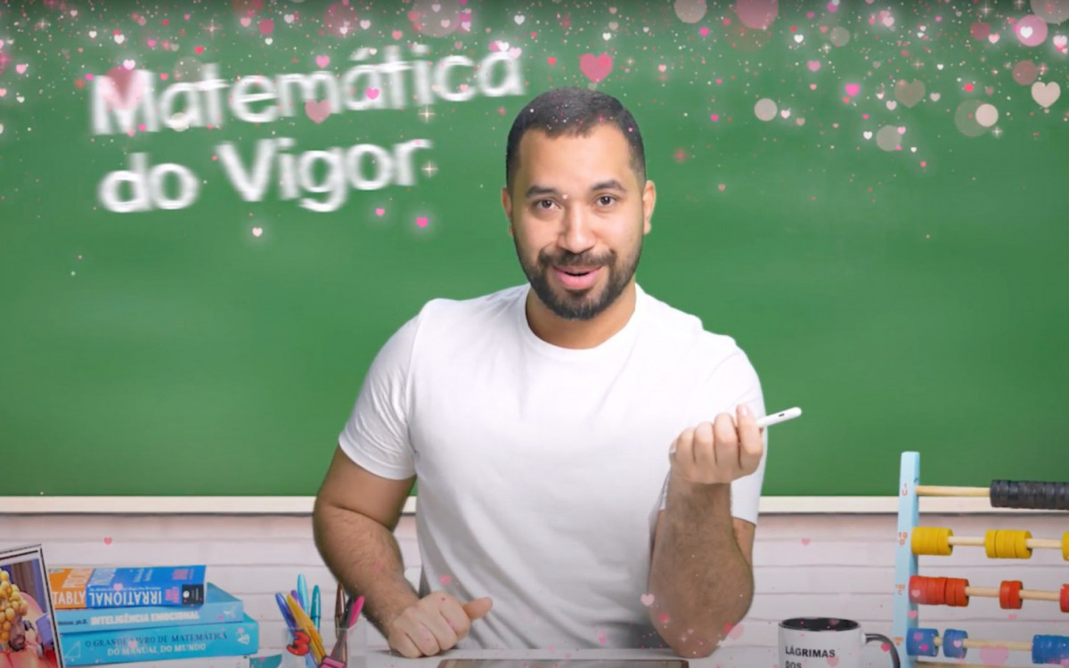 Gil do Vigor fala sobre criação do canal ’Matemática do Vigor’