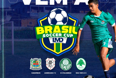 Grupo C da Brasil Soccer Cup Sub-16 terá abertura no próximo dia 25, com dois jogos