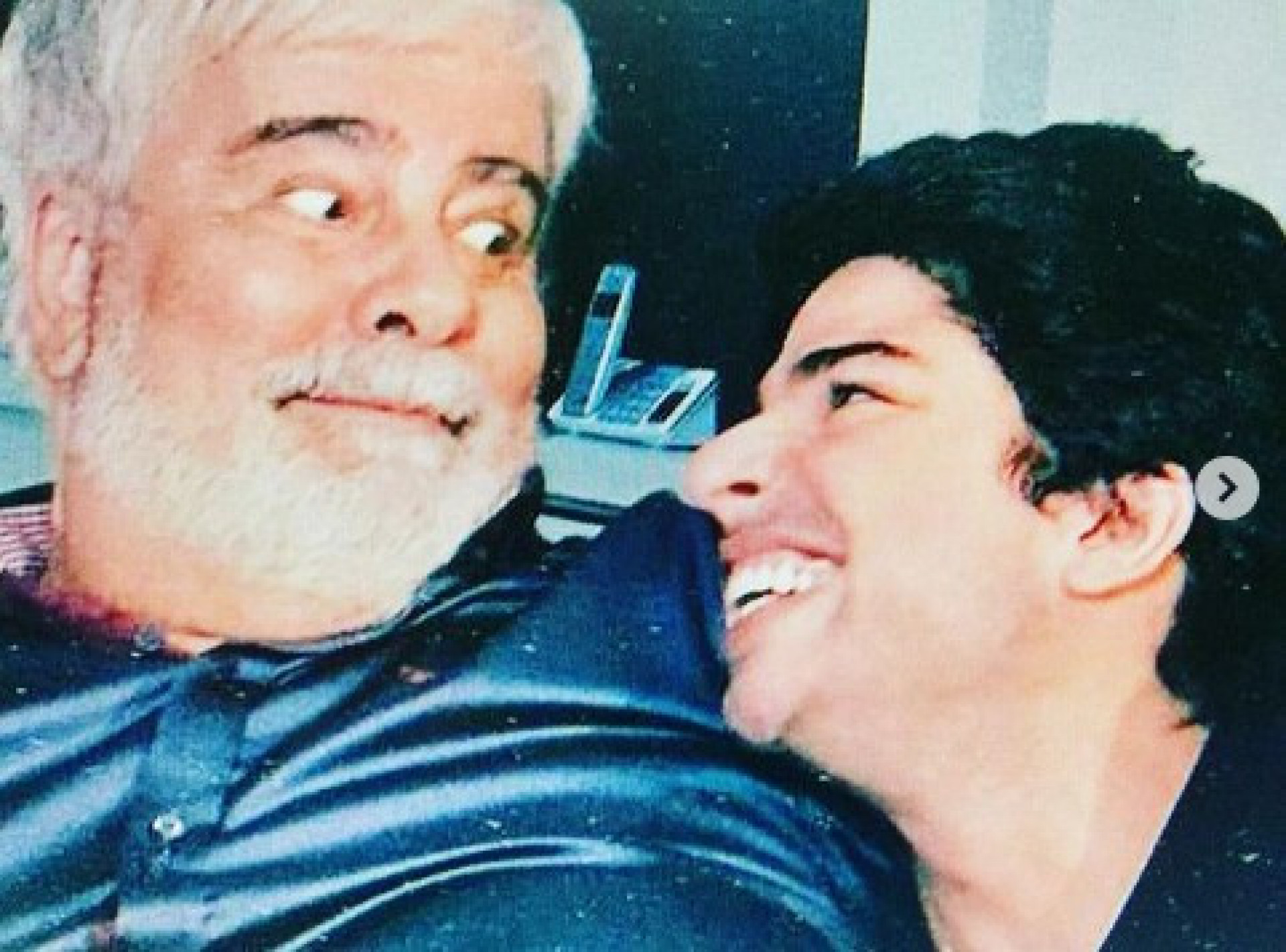 Wagner Montes e o filho Diego Montez - Reprodução/Instagram