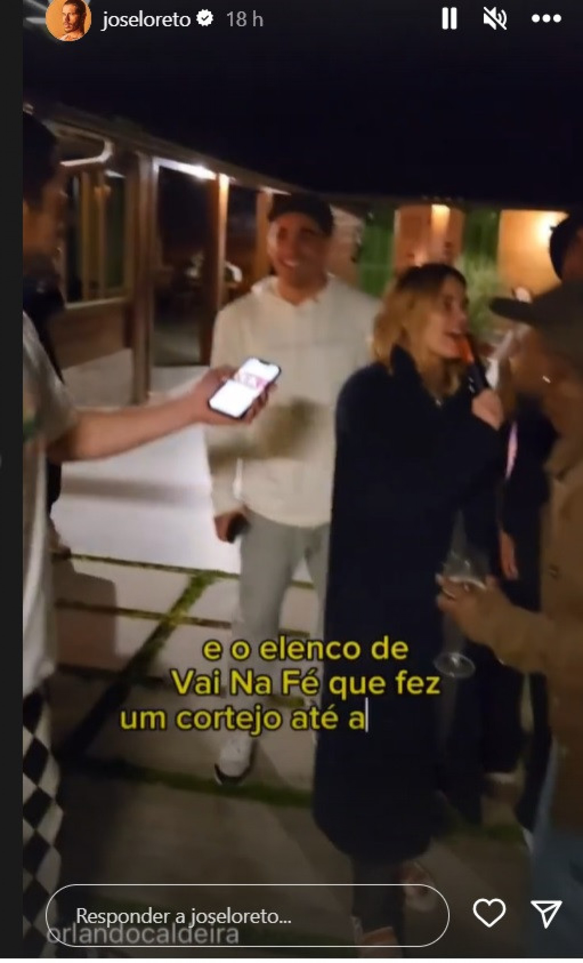 Elenco de 'Vai na Fé' se reúne na casa de diretor para despedida da trama - Reprodução Internet