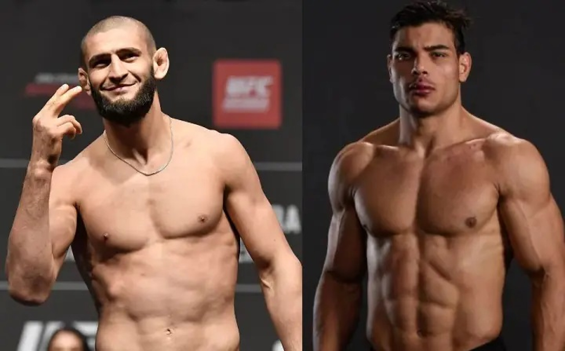 Após idas e vindas, Chimaev e Borrachinha ficarão frente a frente - (Foto: Reprodução UFC)