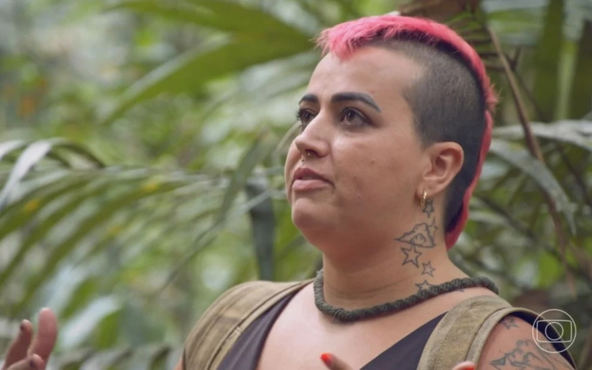 Amanda Momente sofre gordofobia em 'No Limite' - Reprodução / TV Globo 