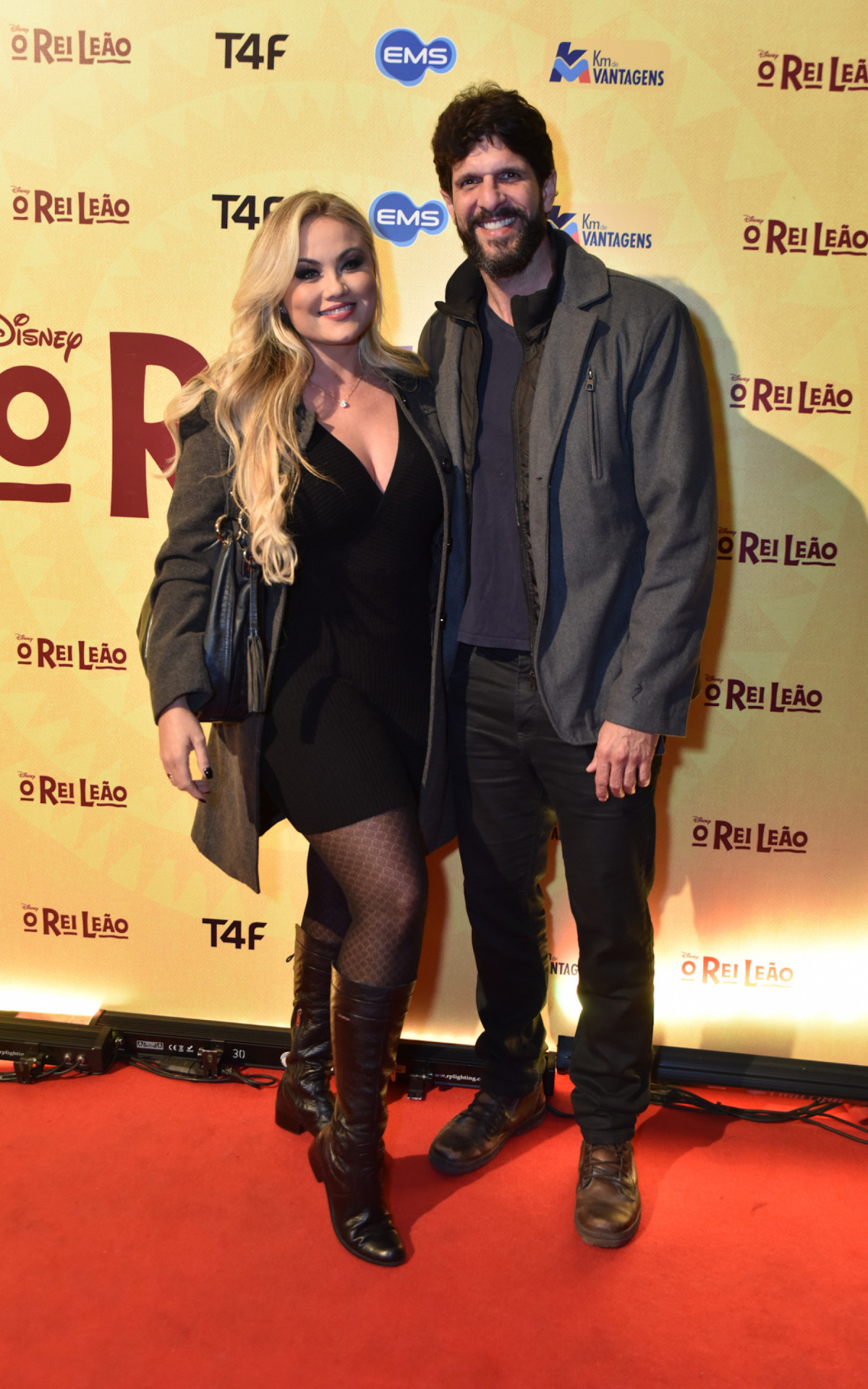 Ellen Rocche e o namorado