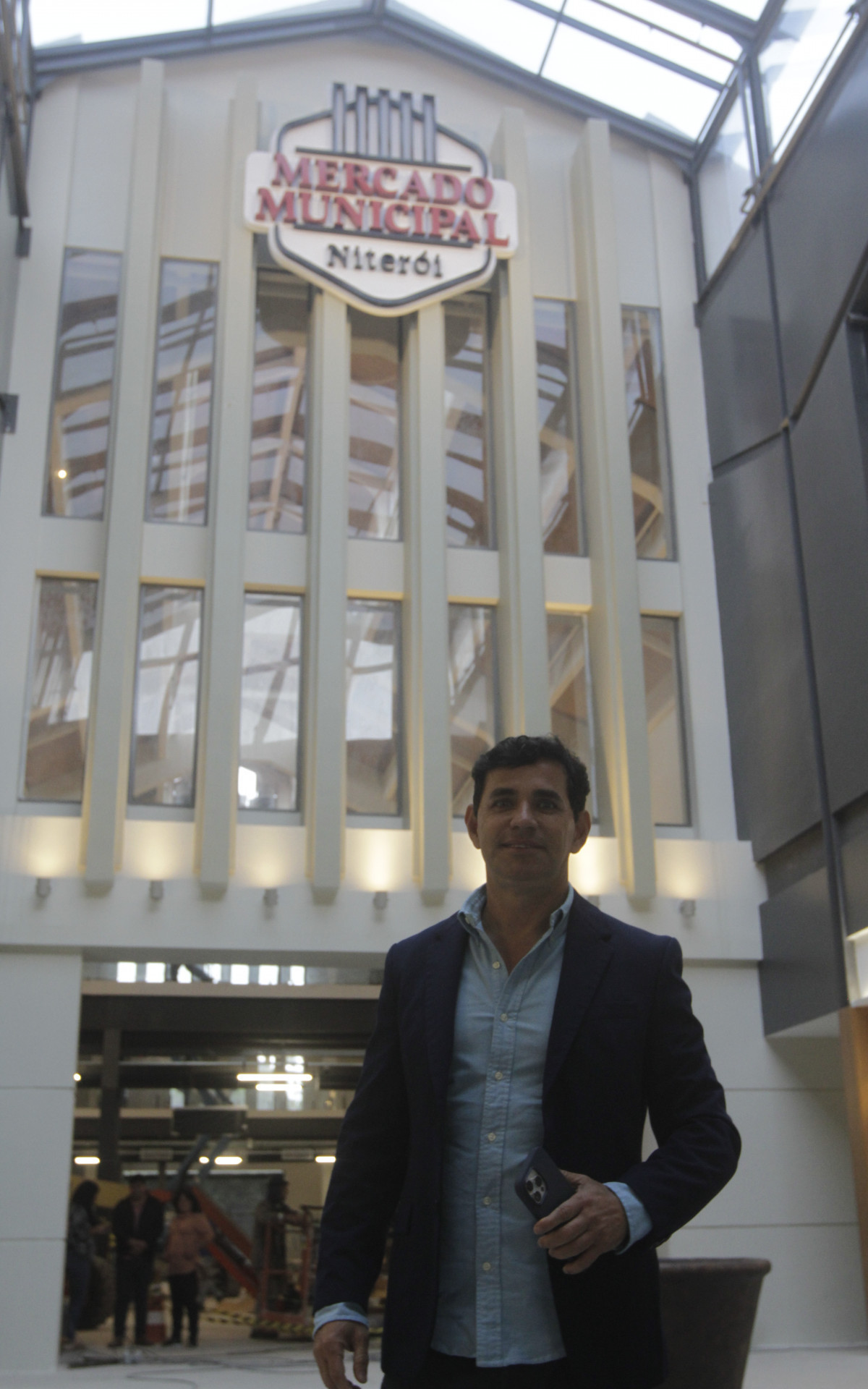 O empres&aacute;rio Marcelo Viana investiu nas obras do Mercado Municipal e est&aacute; confiante que local atrair&aacute; turistas de todo Brasil - Marcos Porto/Agencia O Dia