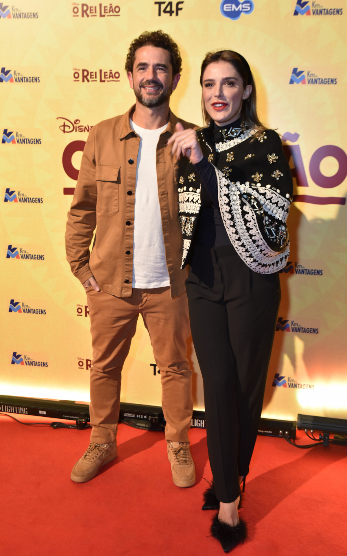 Felipe Andreoli e a mulher, Rafa Brittes