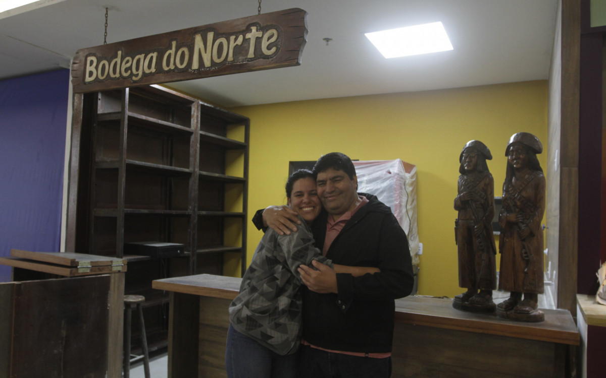 Milleanni Cunha e o pai, Francisco, vão realizar sonho da família - Marcos Porto