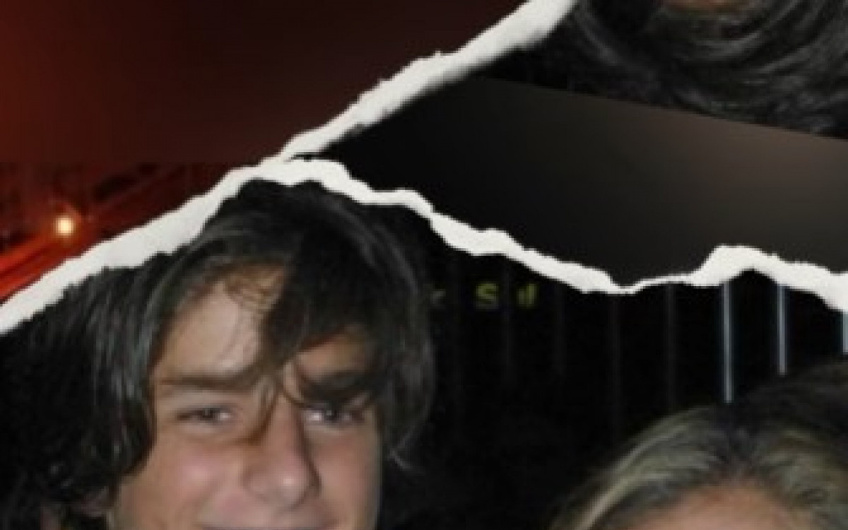 Cissa Guimar&atilde;es ao lado do filho Rafael