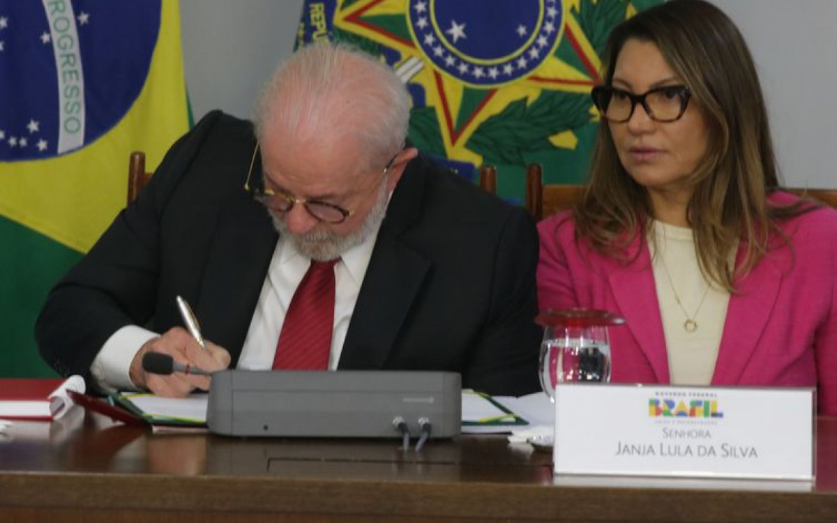 Presidente Lula e Janja 