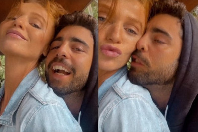 Após rumores de infidelidade, Cíntia Dicker e Pedro Scooby trocam carinhos