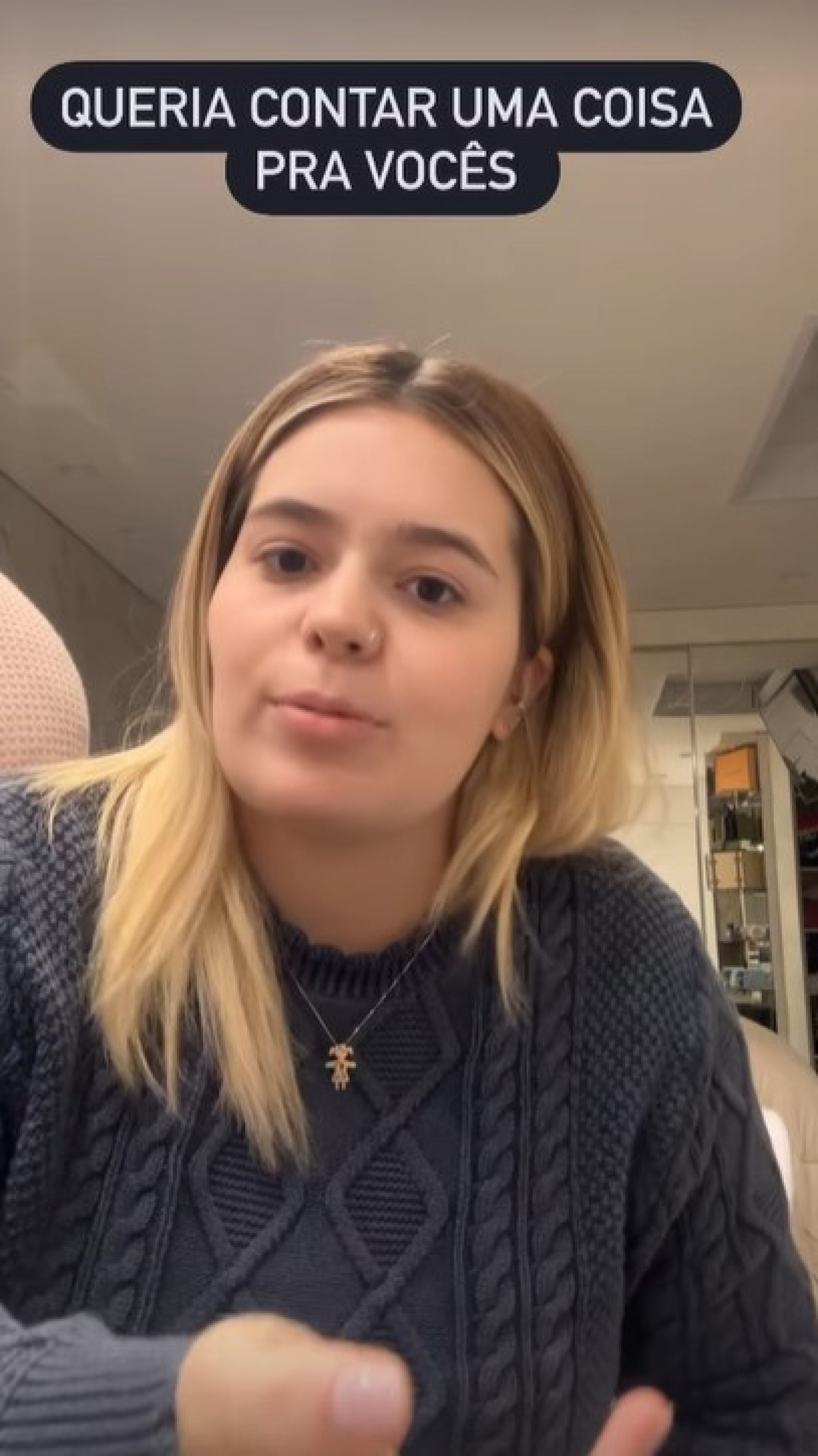 Viih Tube usou os Stories, do Instargam, para fazer um alerta a suas seguidoras, nesta quinta-feira (20) - Reprodu&ccedil;&atilde;o / Instagram