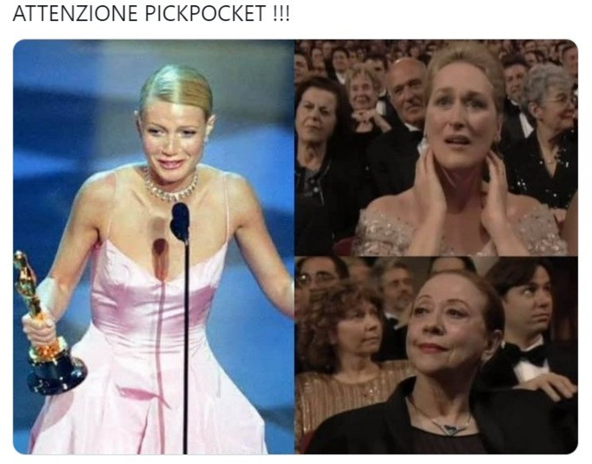 Internautas criam memes com a expressão 'attenzione pickpocket' - Reprodução Internet