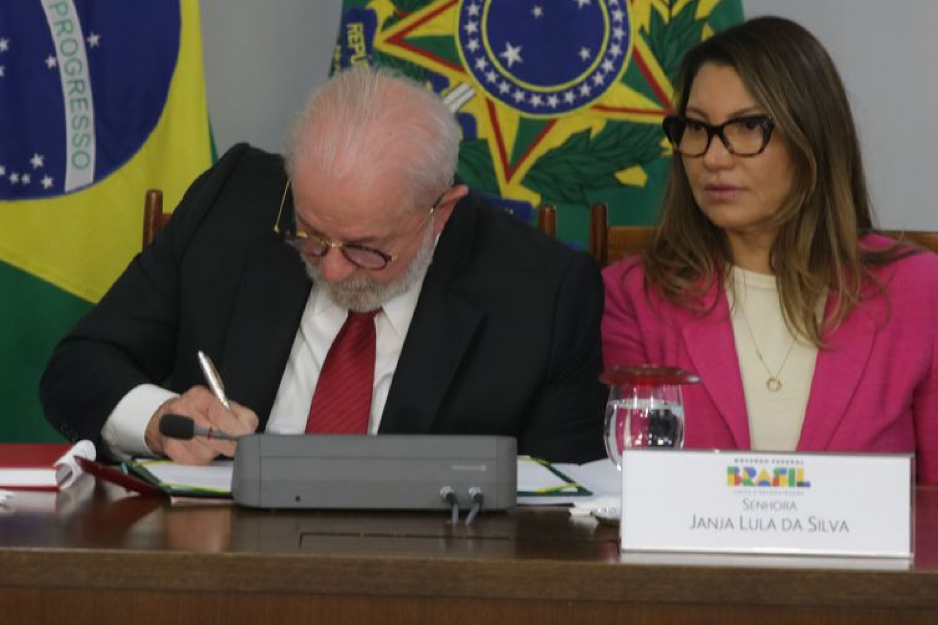 Presidente Lula e Janja  - Valter Campanato/Agência Brasil