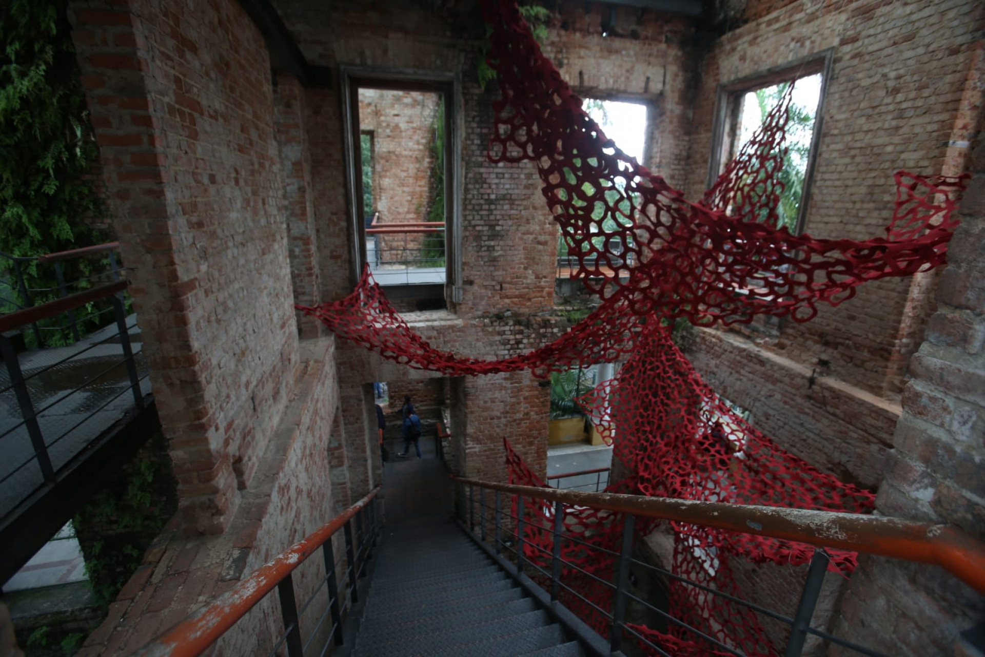 Parque das Ruínas, em Santa Teresa, agora se chama Parque Glória Maria - Cleber Mendes/ Agência O Dia
