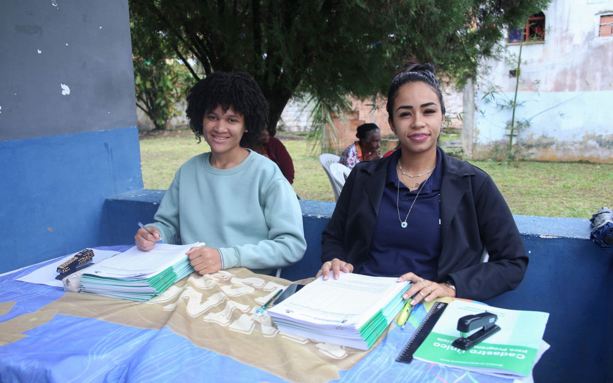 'Cras na comunidade' leva servi&ccedil;os ao bairro Lagoa, em Mag&eacute; - R&ocirc;mulo Barbosa/Divulga&ccedil;&atilde;o