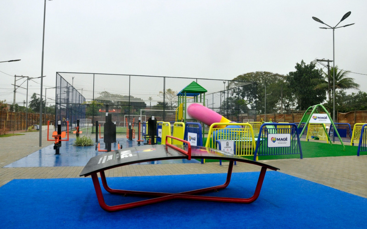 Nova &aacute;rea de lazer em Mag&eacute; - Divulga&ccedil;&atilde;o
