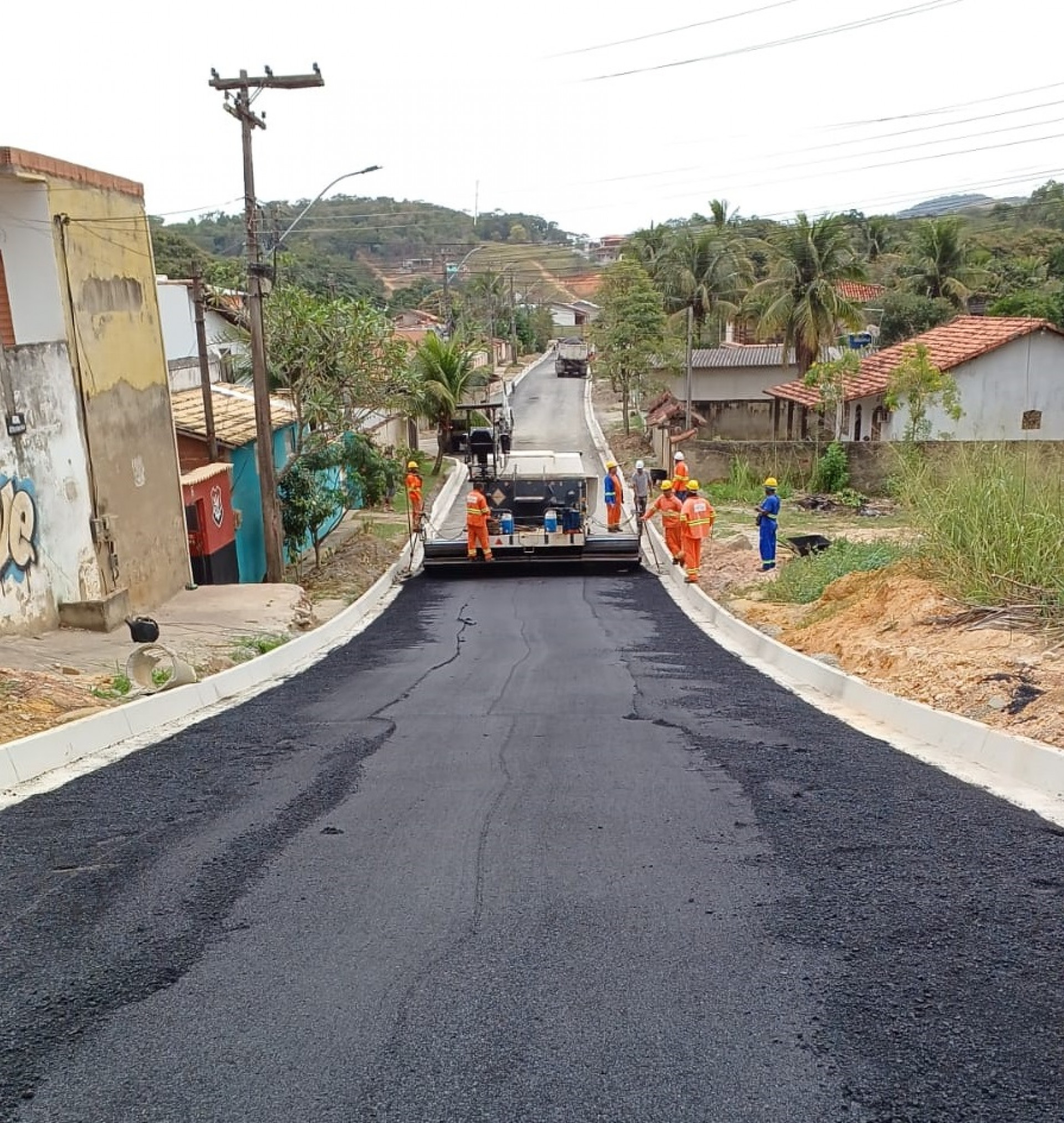 Prefeitura de Saquarema segue com obras de pavimentação nos bairros e na construção de creches e praças no município - Divulgação/Prefeitura de Saquarema