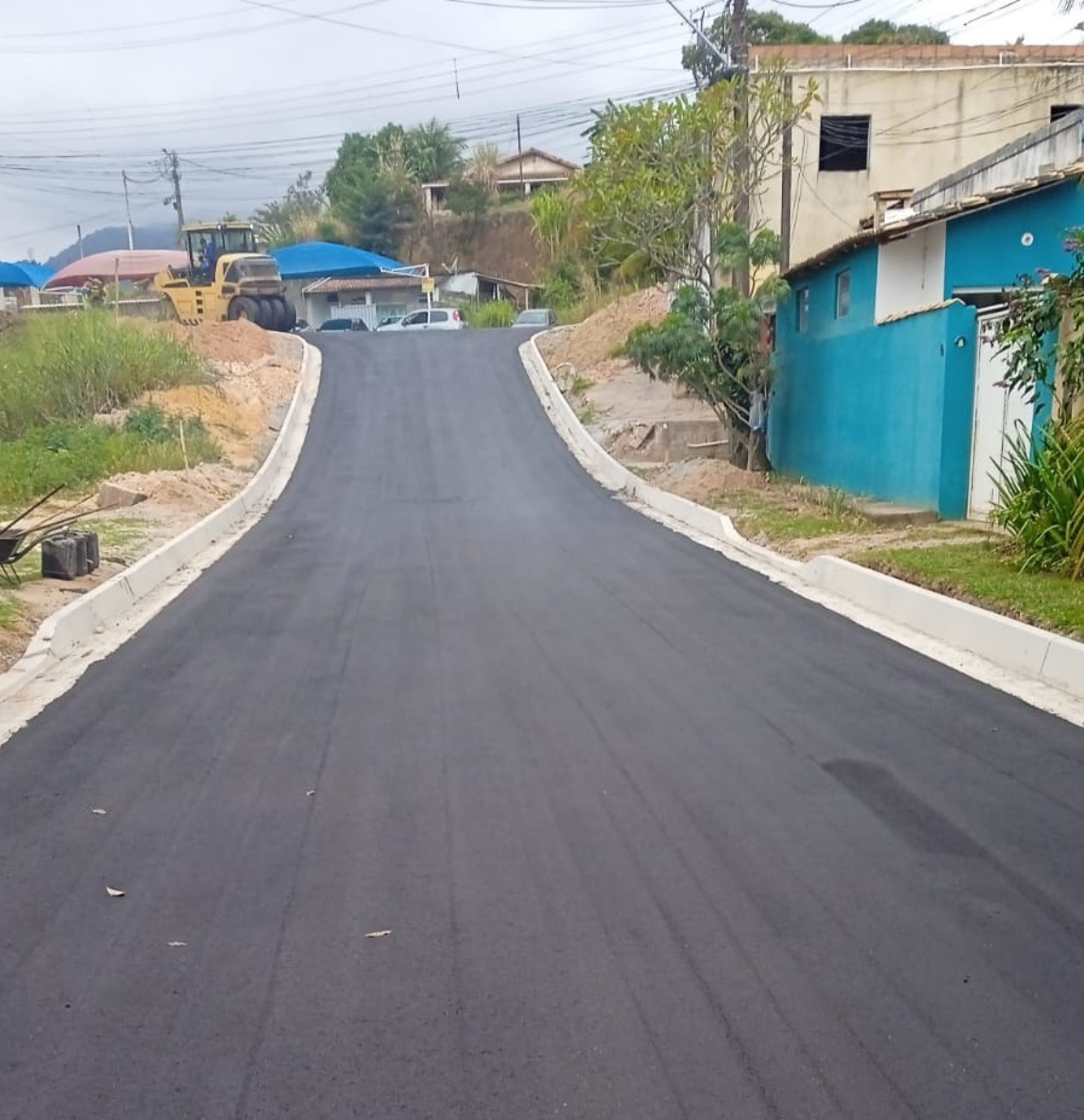 Prefeitura de Saquarema segue com obras de pavimentação nos bairros e na construção de creches e praças no município - Divulgação/Prefeitura de Saquarema