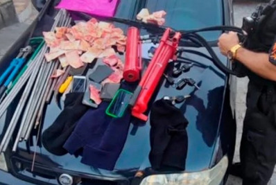 Ação da PM em Meriti termina com quatro presos