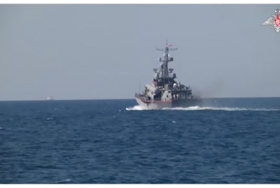 Rússia realiza exercícios militares com disparos de mísseis no Mar Negro