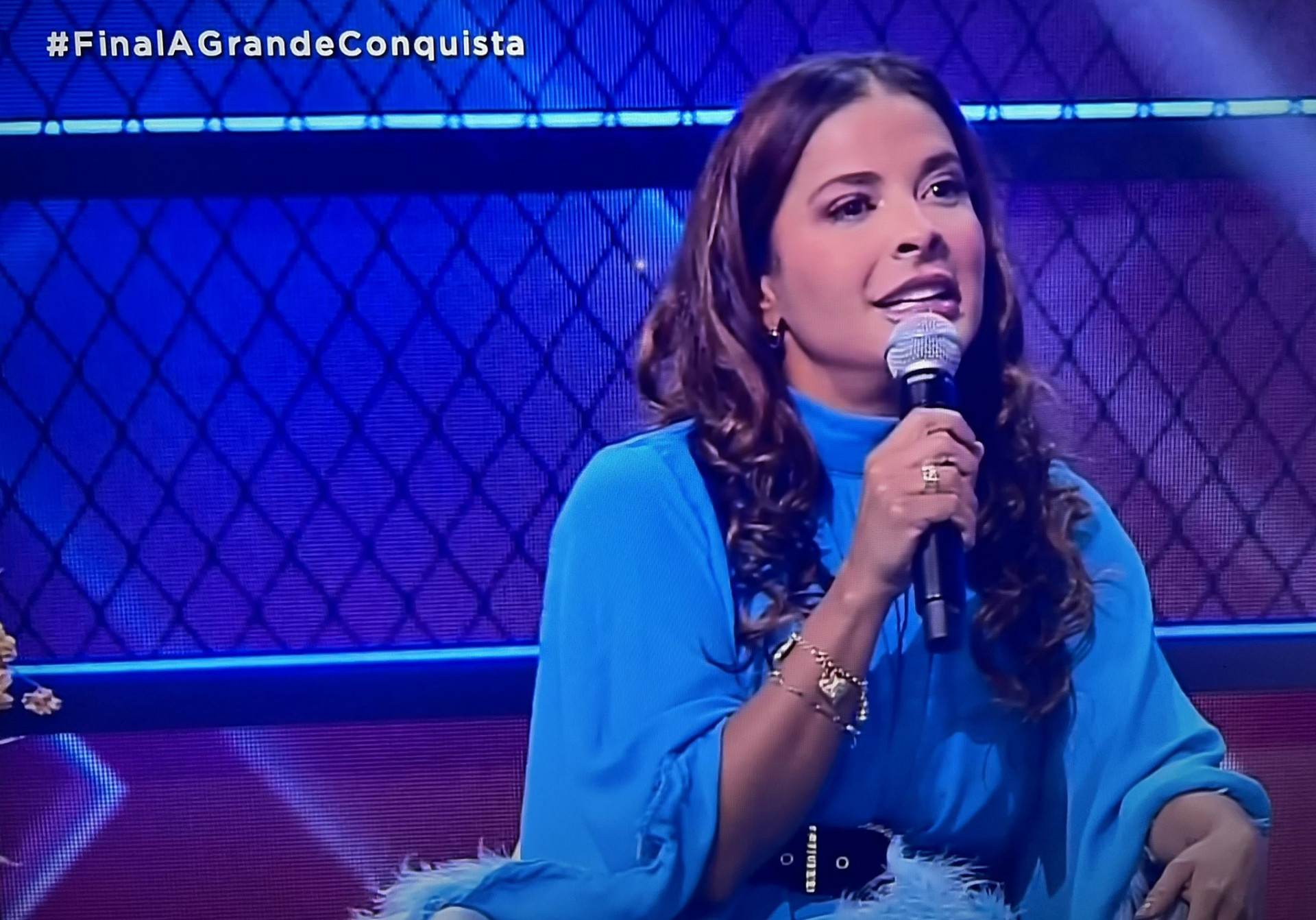 Gyselle Soares ficou em quarto lugar no reality show 'A Grande Conquista' - Reprodução