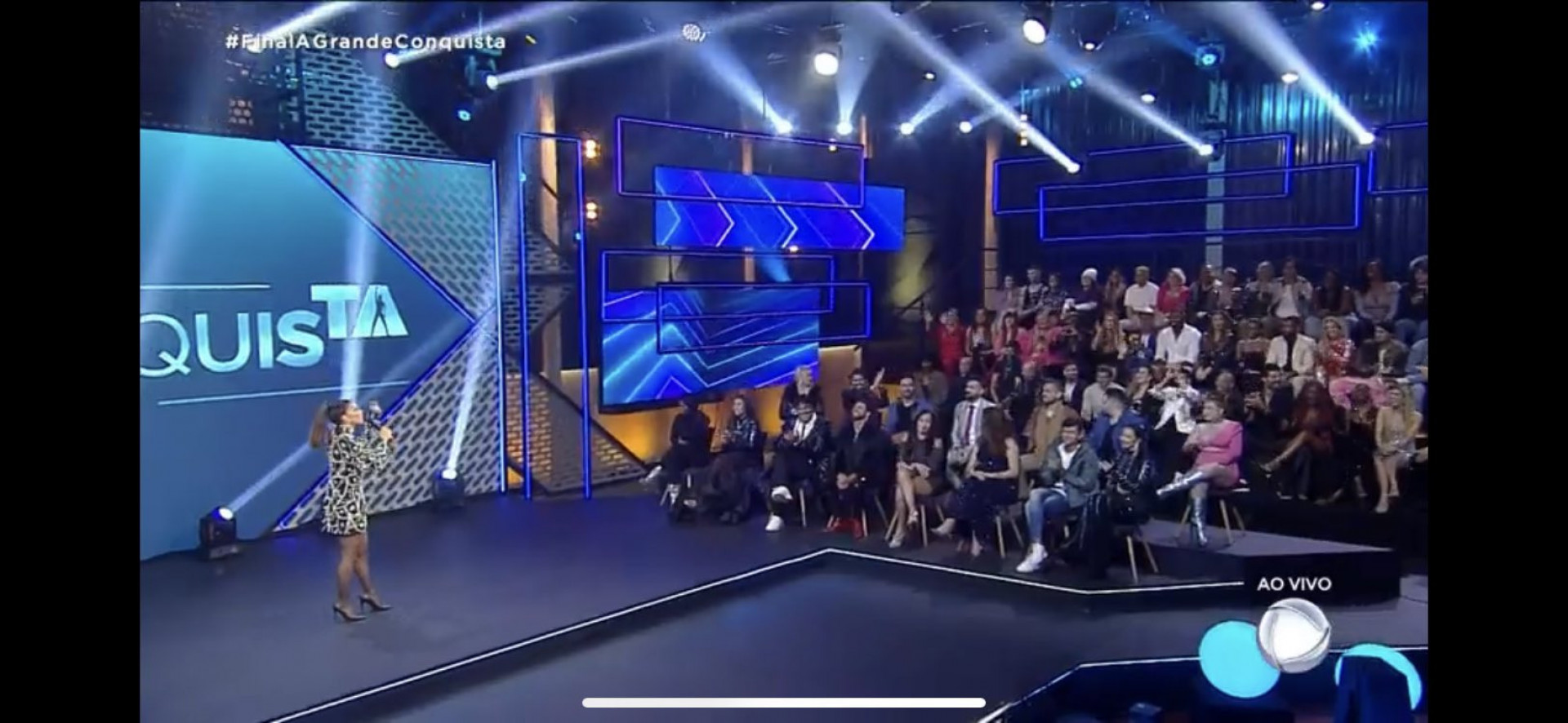 Final do reality show 'A Grande Conquista' - Reprodução