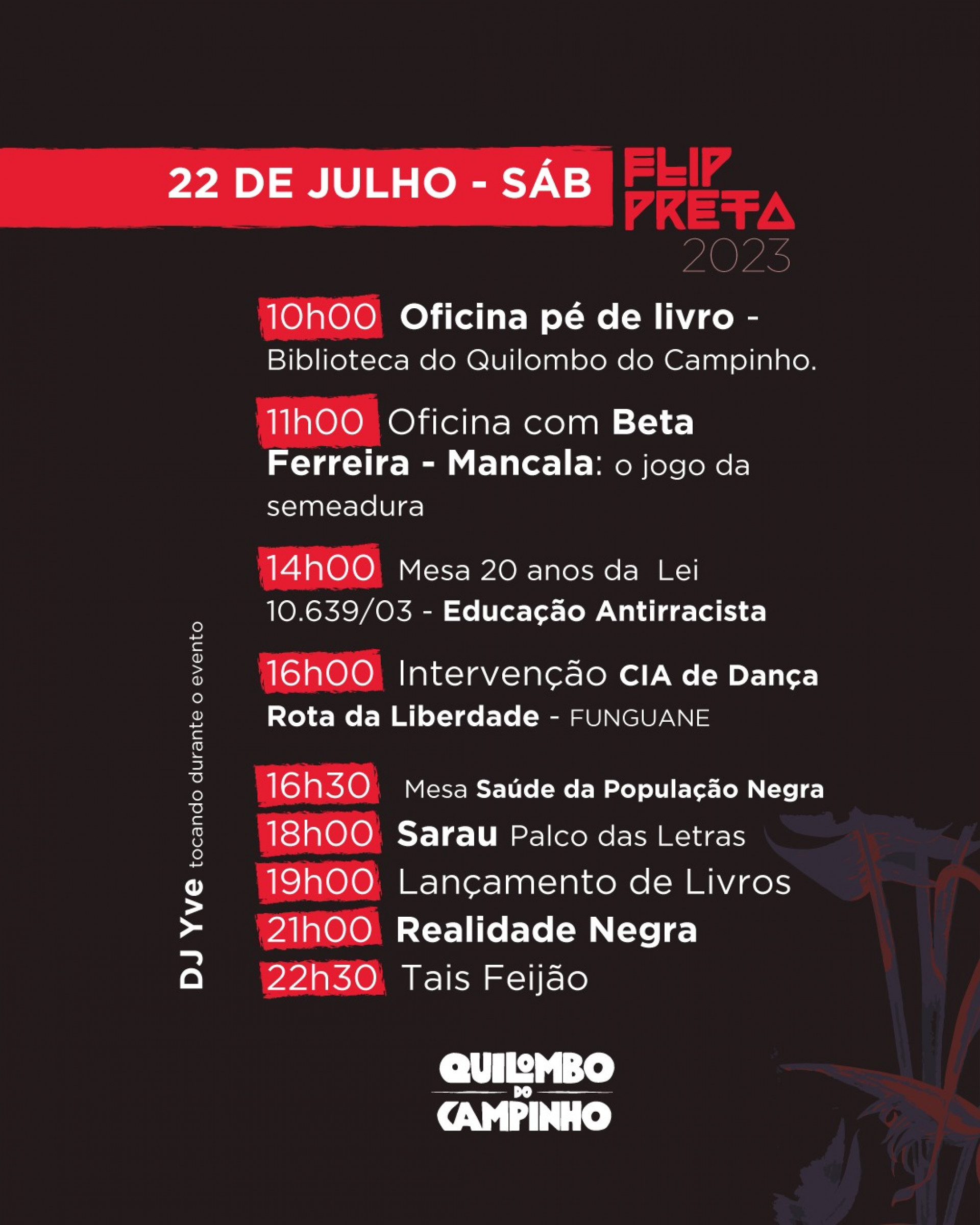 Flip Preta 2&ordf; Edi&ccedil;&atilde;o  - Divulga&ccedil;&atilde;o/AMOQC