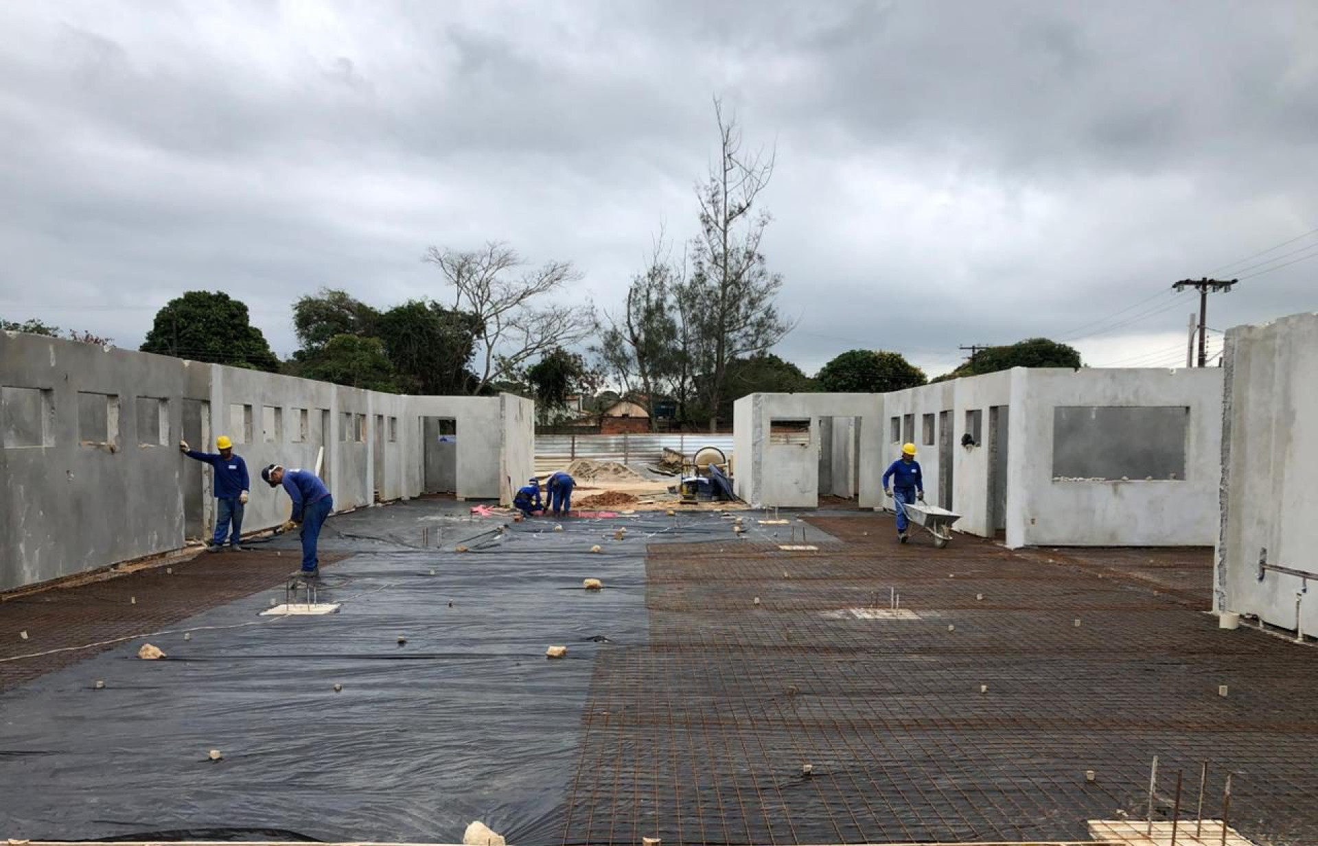 Prefeitura de Saquarema segue com obras de pavimentação nos bairros e na construção de creches e praças no município - Divulgação/Prefeitura de Saquarema