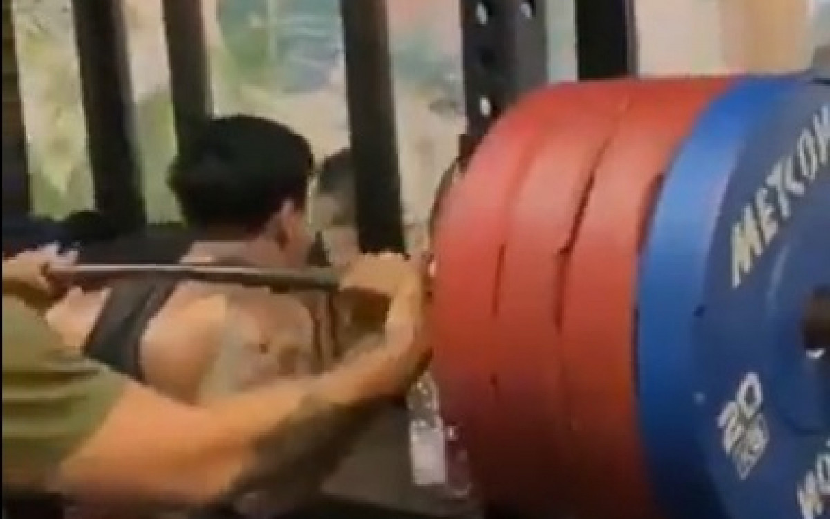 Homem tentava fazer um agachamento antes do acidente fatal