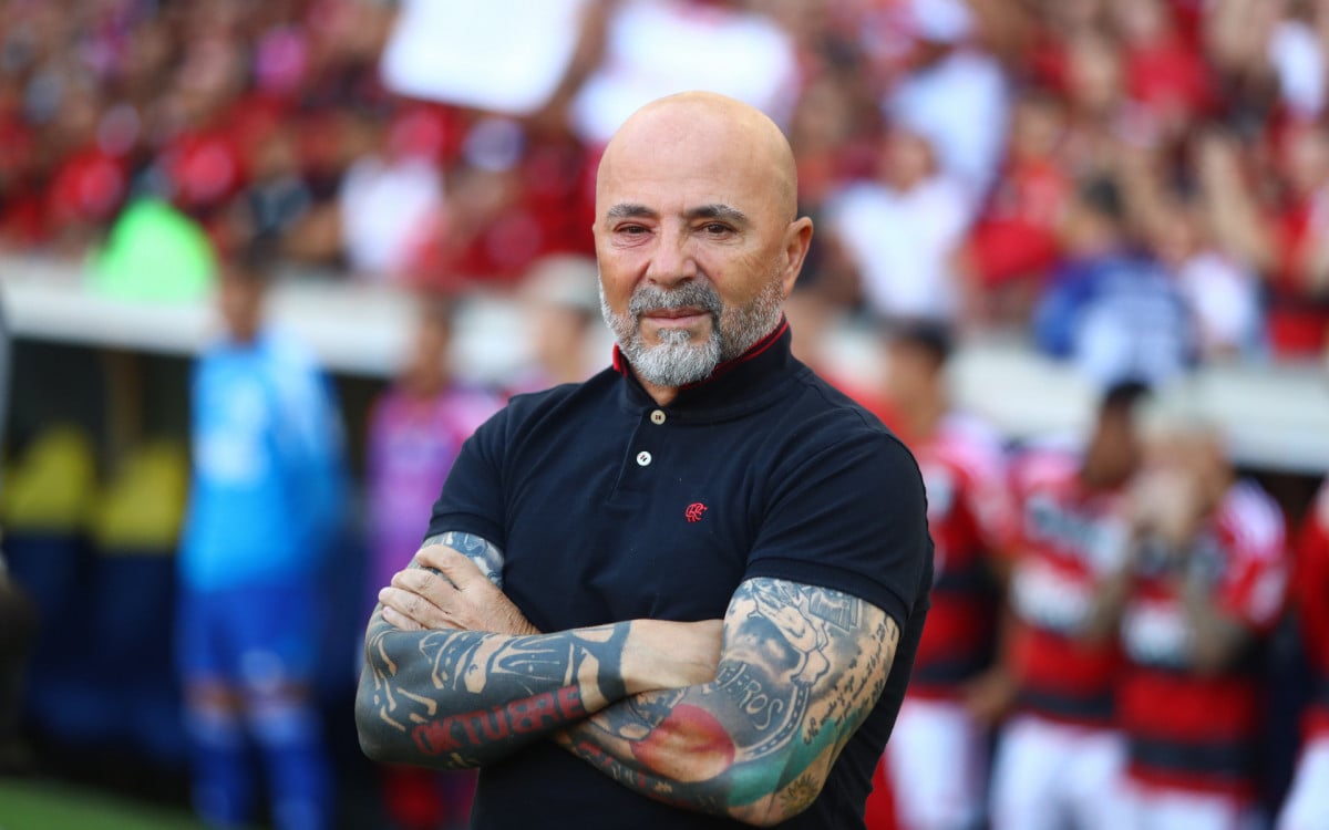 Jorge Sampaoli &eacute; o t&eacute;cnico do Flamengo