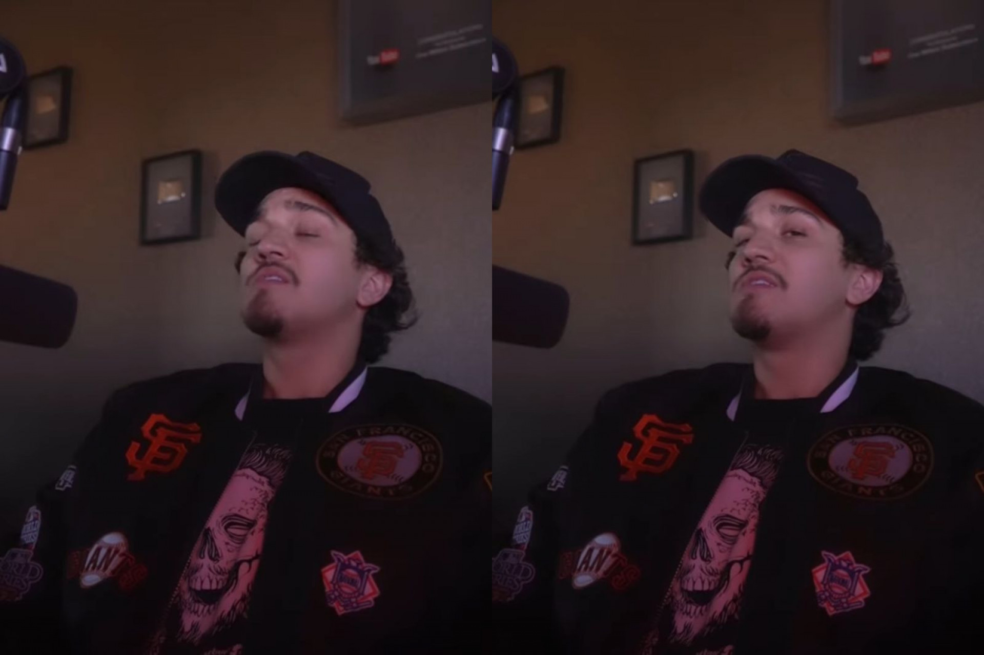 Christian Figueiredo chora ao relatar assalto à mão armada - Reprodução / Instagram 