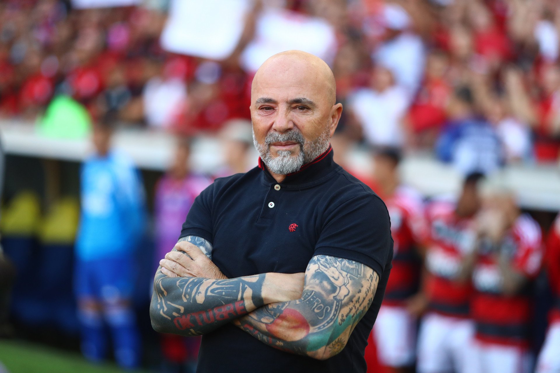 Jorge Sampaoli é o técnico do Flamengo - Gilvan de Souza/Flamengo