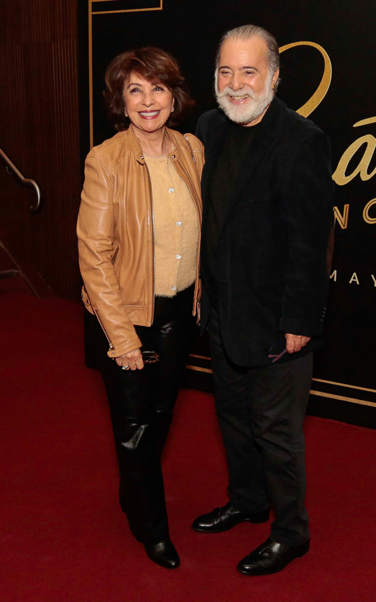 Tony Ramos e a mulher, Lidiane Barbosa