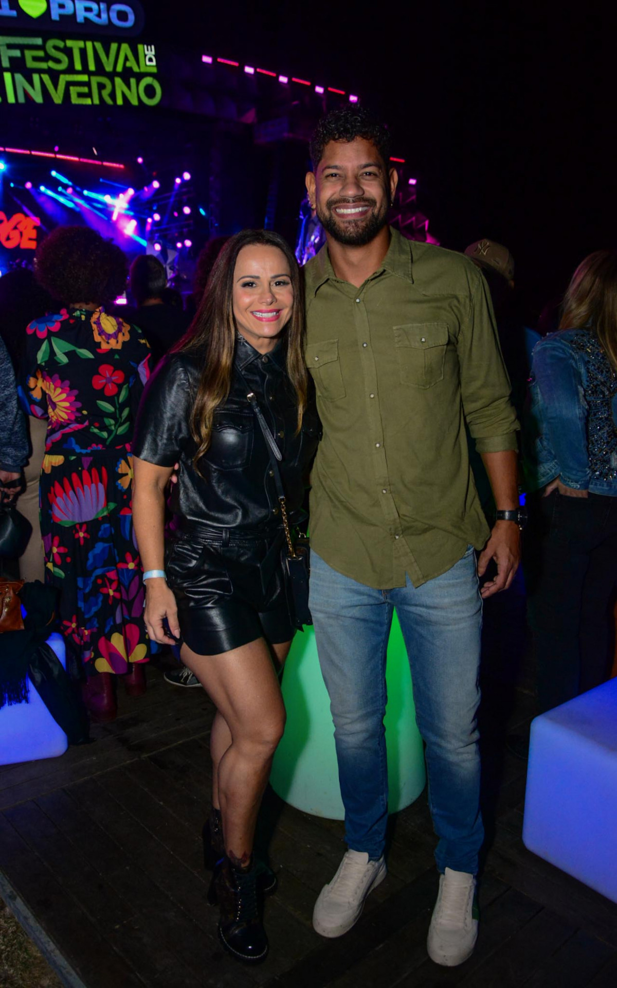 Viviane Araújo e o marido, Guilherme Militão