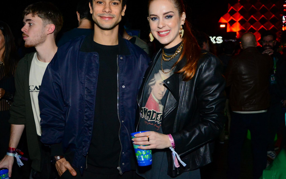 Sérgio Malheiros e Sophia Abrahão