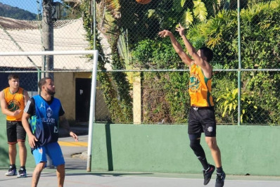Hoje tem as semifinais do Torneio de Basquetebol de Paraty
