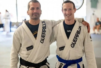 Zuckerberg recebe faixa azul de Jiu-Jitsu em meio à possível luta com Musk