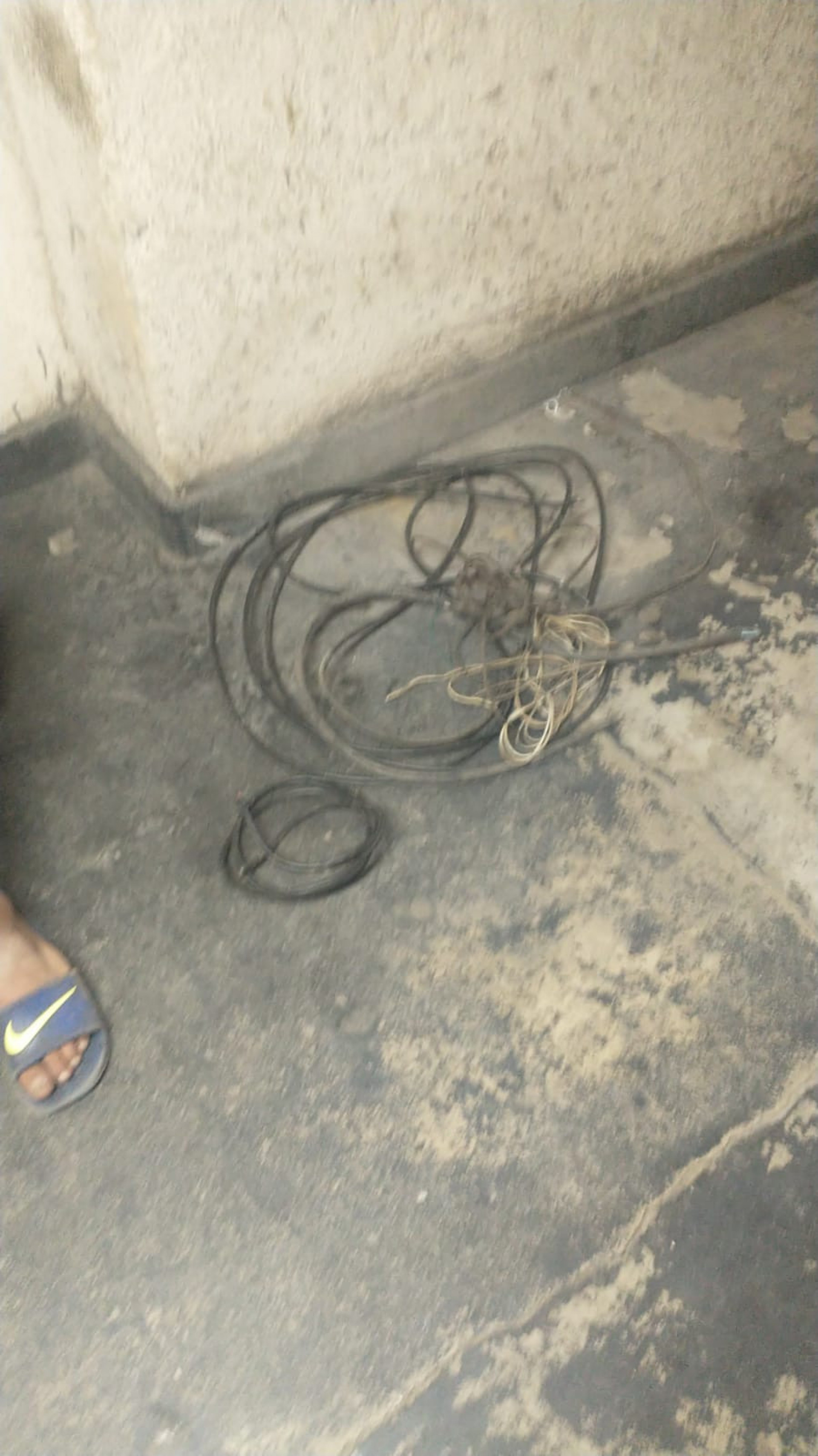 Fios furtados por homem na esta&ccedil;&atilde;o Pra&ccedil;a da Bandeira - Divulga&ccedil;&atilde;o