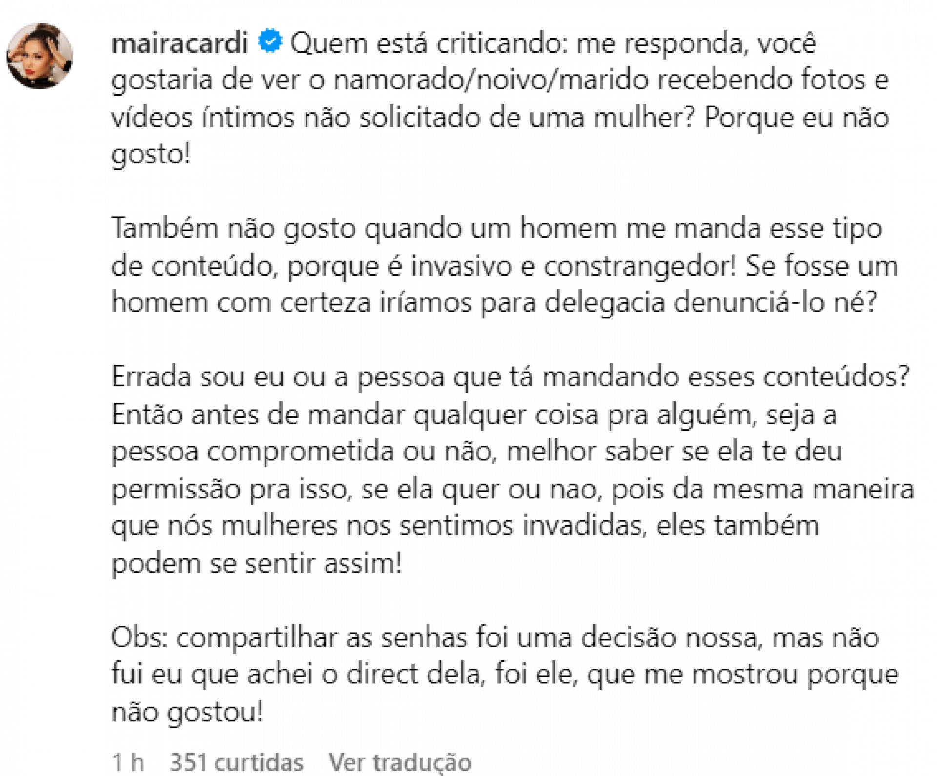Maíra Cardi - Reprodução 