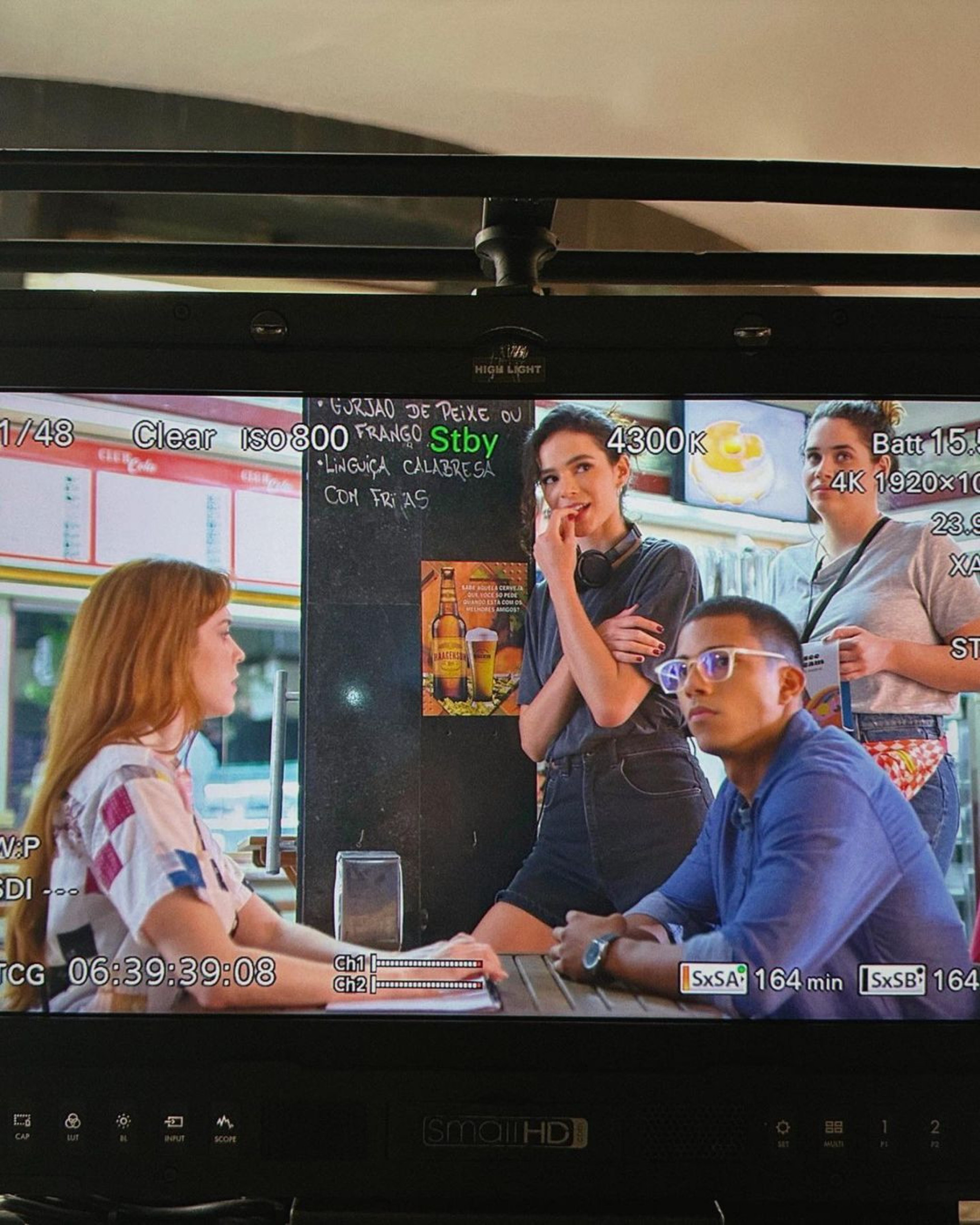 João Guilherme mostrou os bastidores da série 'Amor da Minha Vida', estrelada por Bruna Marquezine - Reprodução/Instagram