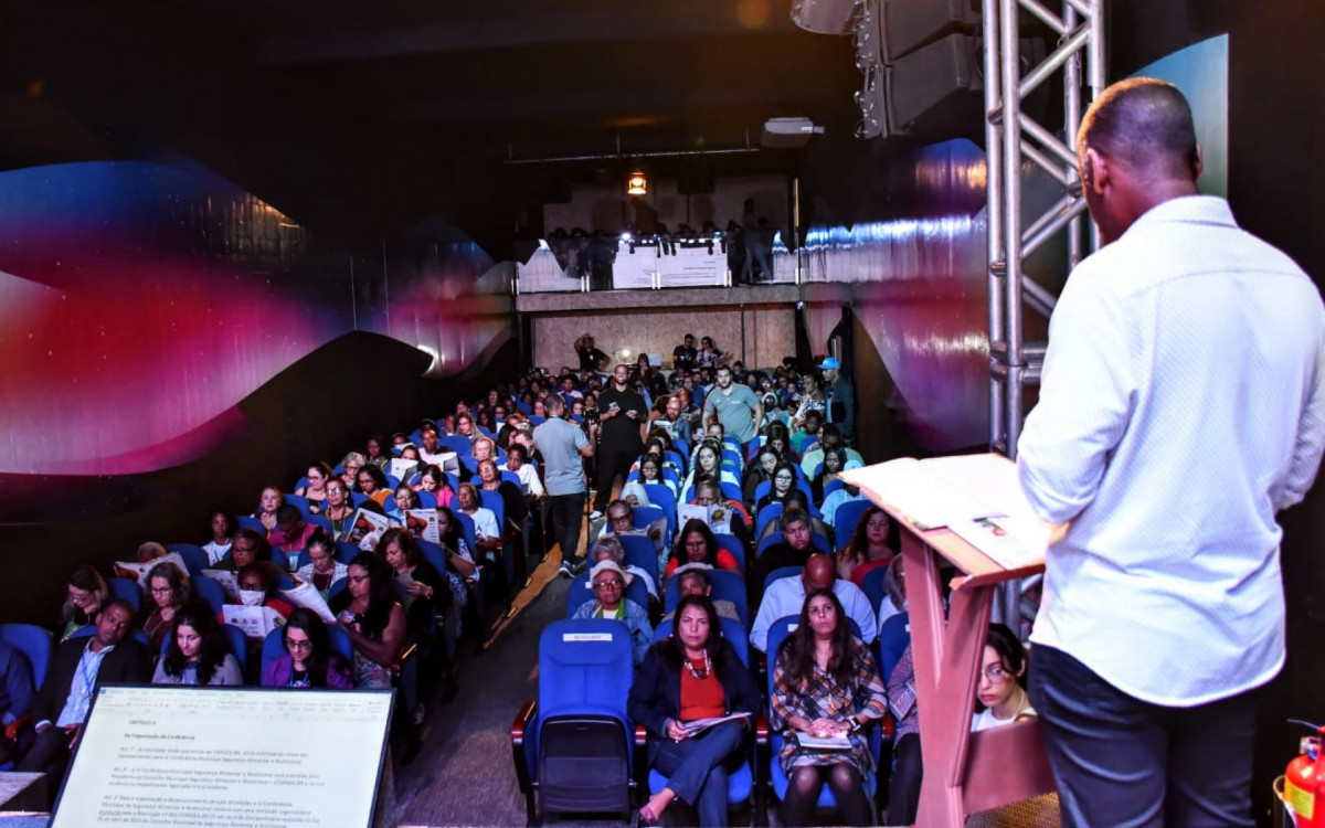 Durante o evento todos os eixos da confer&ecirc;ncia foram lidos