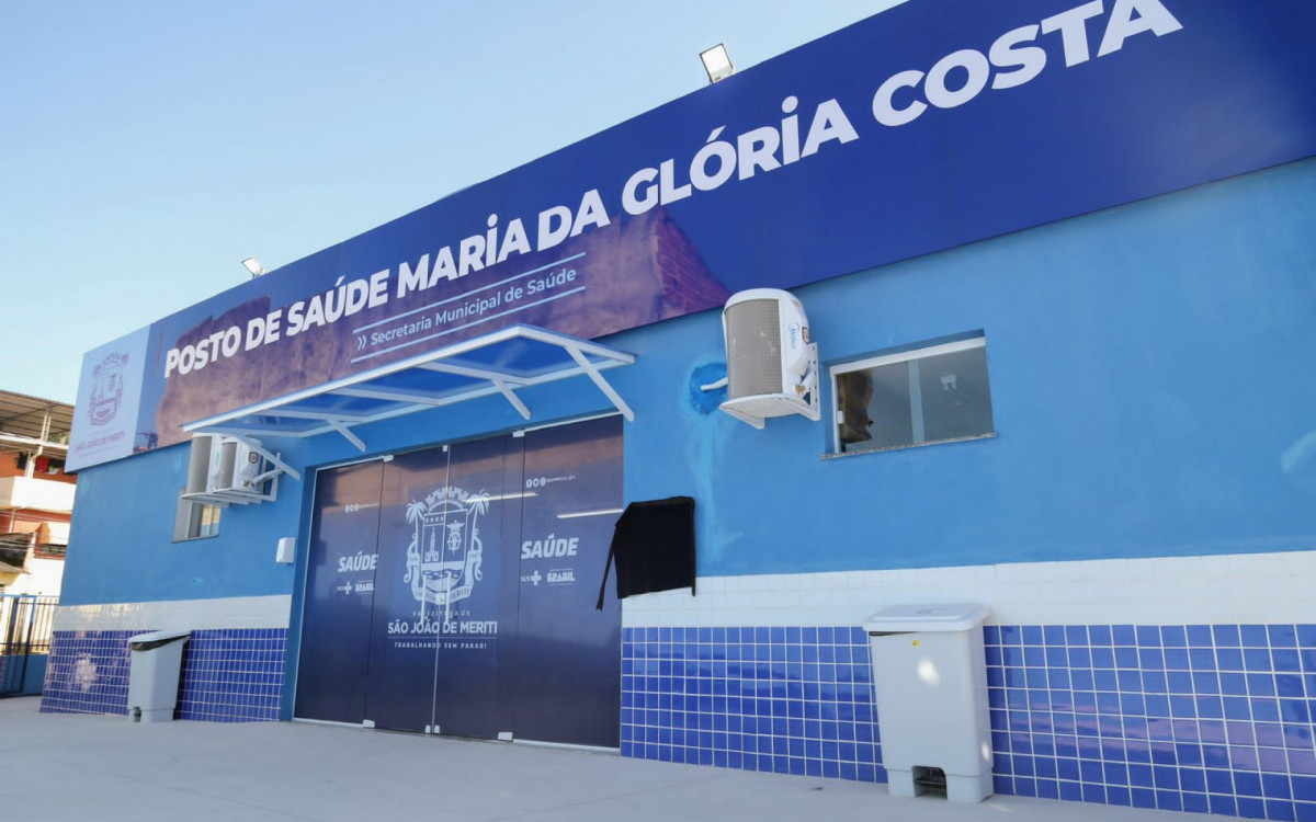 Prefeitura de S&atilde;o Jo&atilde;o de Meriti entregou a Unidade B&aacute;sica de Sa&uacute;de Maria da Gl&oacute;ria Costa