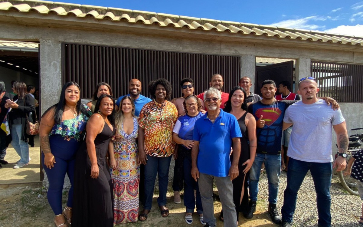 Deputada federal Benedita da Silva (PT-RJ) no projeto 'Bota F&eacute;', em Cabo Frio