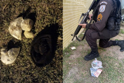 Três homens são detidos por tráfico de drogas no último final de semana em Araruama