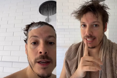 Fabio Porchat ironiza defeito no chuveiro após fim das obras em sua mansão