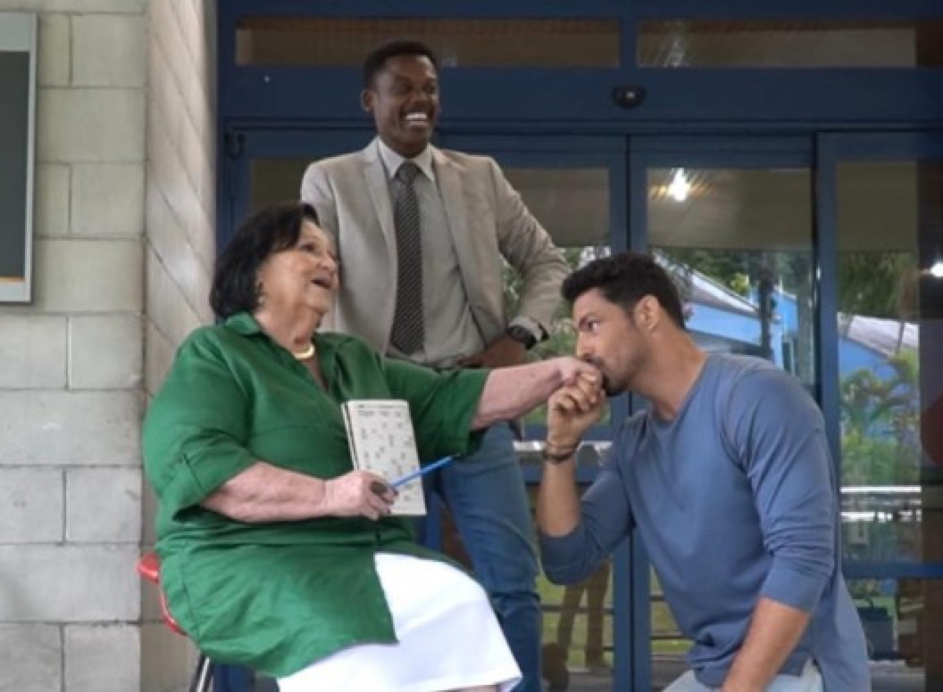 Déa Lúcia, Maicon Rodrigues e Cauã Reymond  - Reprodução/Instagram