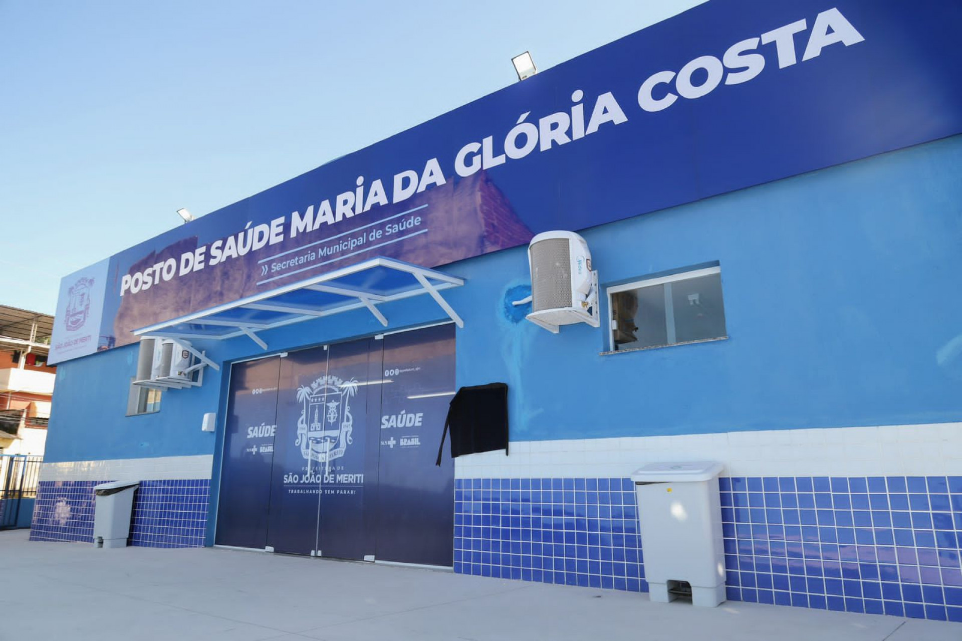 Prefeitura de São João de Meriti entregou a Unidade Básica de Saúde Maria da Glória Costa - Edgar Maciel