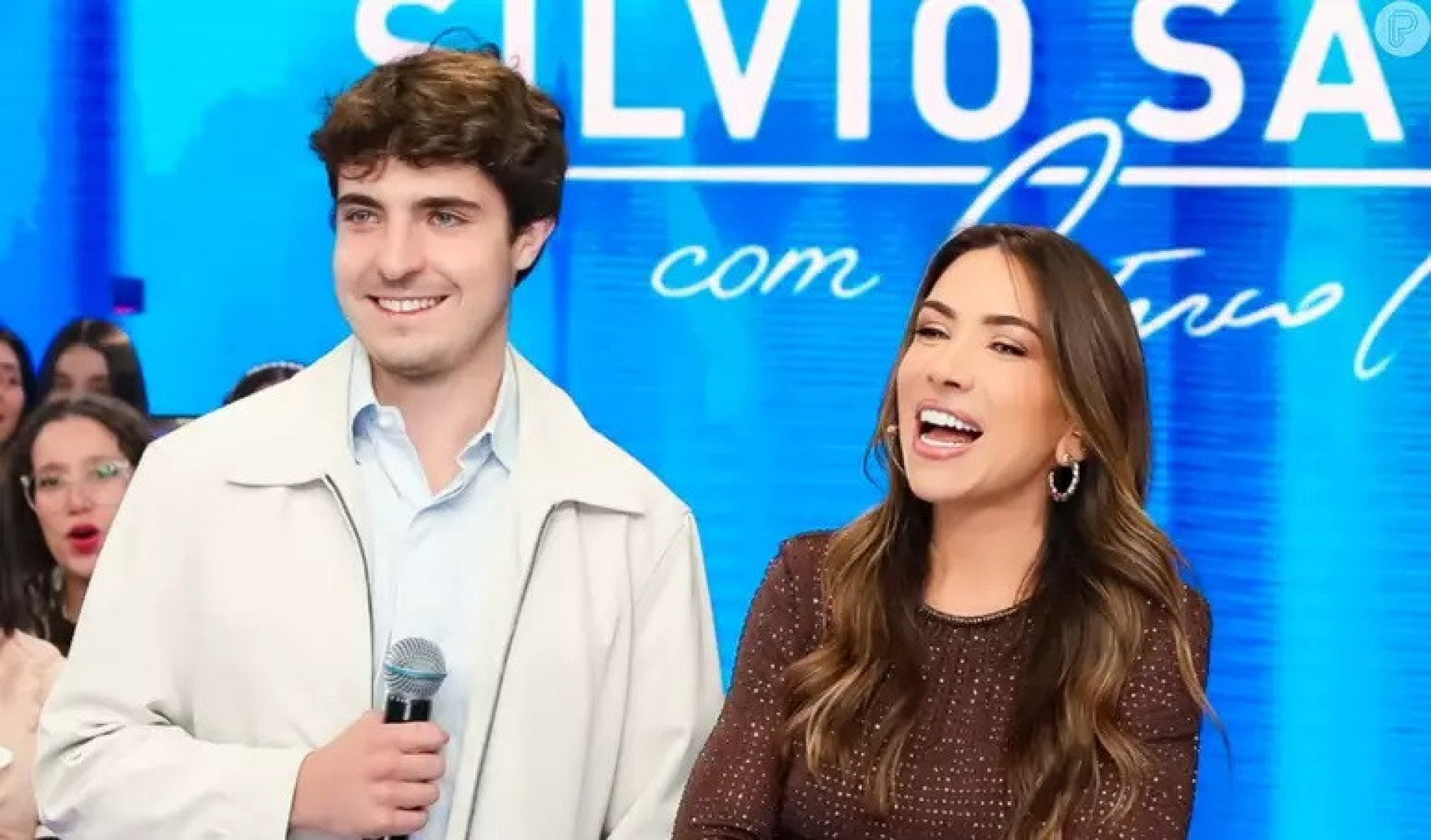 João Augusto Liberato participa do 'Programa Silvio Santos', apresentador por Patrícia Abravanel - Reprodução