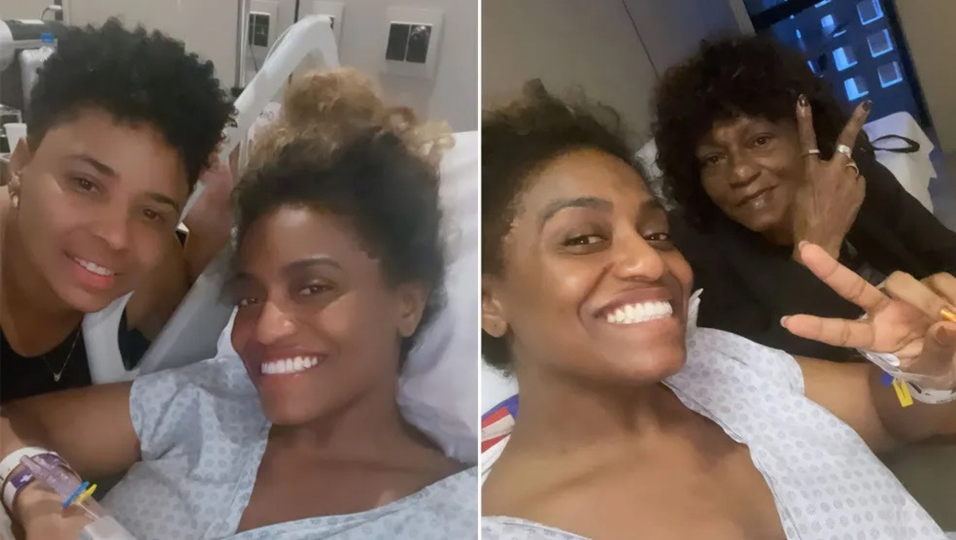 Ludmillah Anjos aparece nos Stories, do Instagram, pela primeira vez após acidente de carro - Reprodução Internet